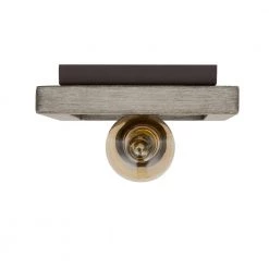 Palermo Grove 5.2 in. Graphite Indoor Wall Farmhouse Sconce with Rustic Bleached Oak Accents by Home Decorators Collection -Outlet Home Decorators Collection Store graphite with bleached oak home decorators collection wall sconces 7967hdcgrdi 1d 1000
