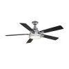 Kennedy 56 in. LED Gunmetal Ceiling Fan with Light and Remote Control by Home Decorators Collection -Outlet Home Decorators Collection Store gun metal home decorators collection ceiling fans with lights am747a gm 64 1000