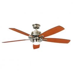 Montpelier 56 in. LED Indoor Gunmetal Ceiling Fan with Light Kit and Remote Control by Home Decorators Collection -Outlet Home Decorators Collection Store gunmetal home decorators collection ceiling fans with lights am472 gm 1d 1000