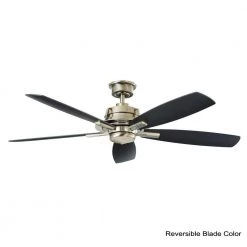 Montpelier 56 in. LED Indoor Gunmetal Ceiling Fan with Light Kit and Remote Control by Home Decorators Collection -Outlet Home Decorators Collection Store gunmetal home decorators collection ceiling fans with lights am472 gm 40 1000
