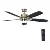 Montpelier 56 in. LED Indoor Gunmetal Ceiling Fan with Light Kit and Remote Control by Home Decorators Collection -Outlet Home Decorators Collection Store gunmetal home decorators collection ceiling fans with lights am472 gm 64 1000