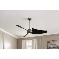Gainsley 60 in. Gunmetal Ceiling Fan by Home Decorators Collection -Outlet Home Decorators Collection Store gunmetal home decorators collection ceiling fans without lights am655 gm e1 1000