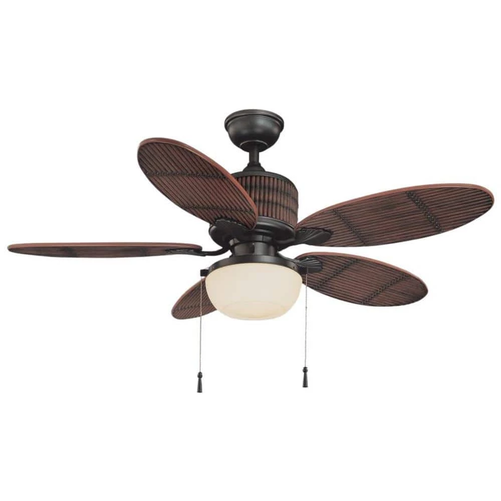 Tahiti Breeze 52 in. LED Indoor/Outdoor Natural Iron Ceiling Fan with Mahogany Bamboo Accents by Home Decorators Collection 3 Tahiti Breeze 52 in. LED Indoor/Outdoor Natural Iron Ceiling Fan with Mahogany Bamboo Accents by Home Decorators Collection