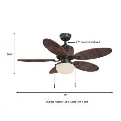Tahiti Breeze 52 in. LED Indoor/Outdoor Natural Iron Ceiling Fan with Mahogany Bamboo Accents by Home Decorators Collection 18 Tahiti Breeze 52 in. LED Indoor/Outdoor Natural Iron Ceiling Fan with Mahogany Bamboo Accents by Home Decorators Collection -Outlet Home Decorators Collection Store mahogany home decorators collection ceiling fans with lights ac303 ni mh a0 1000