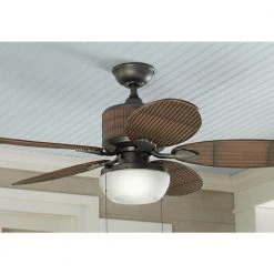 Tahiti Breeze 52 in. LED Indoor/Outdoor Natural Iron Ceiling Fan with Mahogany Bamboo Accents by Home Decorators Collection 26 Tahiti Breeze 52 in. LED Indoor/Outdoor Natural Iron Ceiling Fan with Mahogany Bamboo Accents by Home Decorators Collection -Outlet Home Decorators Collection Store mahogany home decorators collection ceiling fans with lights ac303 ni mh fa 1000