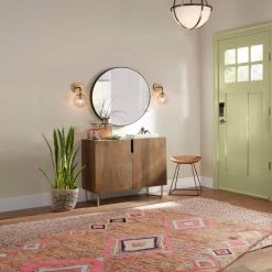 1-Light Matte Black and Antique Gold Wall Sconce by Home Decorators Collection -Outlet Home Decorators Collection Store matte black antique gold home decorators collection wall sconces tn 75432 1d 1000