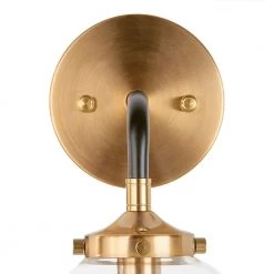 1-Light Matte Black and Antique Gold Wall Sconce by Home Decorators Collection -Outlet Home Decorators Collection Store matte black antique gold home decorators collection wall sconces tn 75432 c3 1000