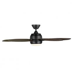 Daniel Island 52 in. White Color Changing Integrated LED Outdoor Matte Black Ceiling Fan with Light Kit and Remote by Home Decorators Collection 26 Daniel Island 52 in. White Color Changing Integrated LED Outdoor Matte Black Ceiling Fan with Light Kit and Remote by Home Decorators Collection -Outlet Home Decorators Collection Store matte black home decorators collection ceiling fans with lights 52179 44 1000