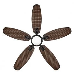 Daniel Island 52 in. White Color Changing Integrated LED Outdoor Matte Black Ceiling Fan with Light Kit and Remote by Home Decorators Collection 24 Daniel Island 52 in. White Color Changing Integrated LED Outdoor Matte Black Ceiling Fan with Light Kit and Remote by Home Decorators Collection -Outlet Home Decorators Collection Store matte black home decorators collection ceiling fans with lights 52179 4f 1000