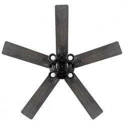 52 in. Matteo Indoor Matte Black LED Ceiling Fan with Light Kit by Home Decorators Collection -Outlet Home Decorators Collection Store matte black home decorators collection ceiling fans with lights 56044 1f 1000