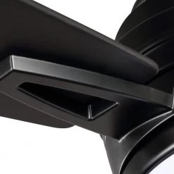 Rowan 60 in. Integrated LED Indoor Matte Black Ceiling Fan with Light Kit and Remote Control by Home Decorators Collection -Outlet Home Decorators Collection Store matte black home decorators collection ceiling fans with lights 7983hdcmb 4f 1000