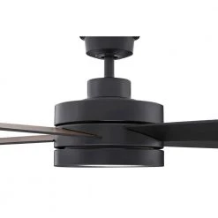 Baxtan 56 in. LED Matte Black Ceiling Fan with Light and Remote Control by Home Decorators Collection 17 Baxtan 56 in. LED Matte Black Ceiling Fan with Light and Remote Control by Home Decorators Collection -Outlet Home Decorators Collection Store matte black home decorators collection ceiling fans with lights am731a mbk 66 1000