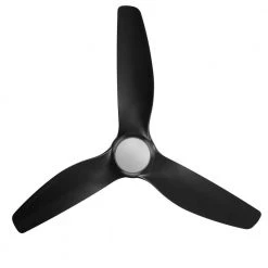 Bachton 60 in. Integrated LED DC Motor Matte Black Ceiling Fan with Light and Remote Control by Home Decorators Collection -Outlet Home Decorators Collection Store matte black home decorators collection ceiling fans with lights yg638a mbk 77 1000