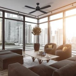 Kitteridge 52 in. Indoor Matte Black Ceiling Fan by Home Decorators Collection 16 Kitteridge 52 in. Indoor Matte Black Ceiling Fan by Home Decorators Collection -Outlet Home Decorators Collection Store matte black home decorators collection ceiling fans without lights 34777 hbub 40 1000