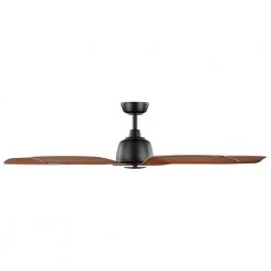 60 in. Sirrine Indoor/Outdoor Matte Black Smart Hubspace Ceiling Fan with Remote Control by Home Decorators Collection -Outlet Home Decorators Collection Store matte black home decorators collection ceiling fans without lights 56049 fa 1000