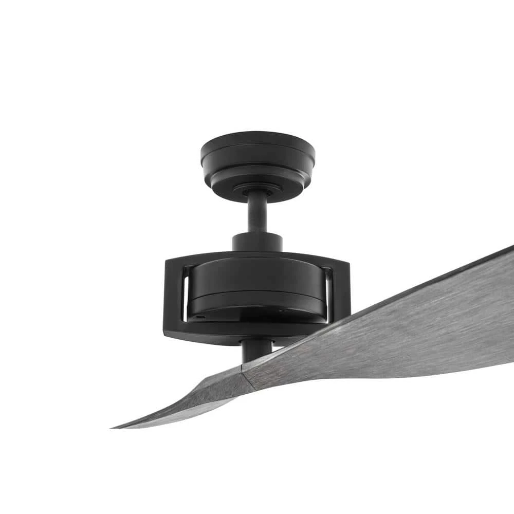 Alderbrook 60 in. Indoor Matte Black Ceiling fan with Remote Control by Home Decorators Collection 7 Alderbrook 60 in. Indoor Matte Black Ceiling fan with Remote Control by Home Decorators Collection - Image 5