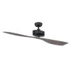 Alderbrook 60 in. Indoor Matte Black Ceiling fan with Remote Control by Home Decorators Collection -Outlet Home Decorators Collection Store matte black home decorators collection ceiling fans without lights sw1787 mbk 64 1000