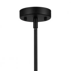 Rockwood 3-Light Black Dining Room Chandelier, Linear Kitchen Island Pendant Light by Home Decorators Collection -Outlet Home Decorators Collection Store matte black home decorators collection chandeliers 65191 1d 1000