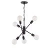 Fife 6-Light Matte Black Sputnik Chandelier by Home Decorators Collection 2 Fife 6-Light Matte Black Sputnik Chandelier by Home Decorators Collection -Outlet Home Decorators Collection Store matte black home decorators collection chandeliers hd 1685bk 64 1000