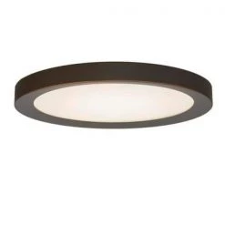 Calloway 15 in. Matte Black Selectable LED Flush Mount by Home Decorators Collection -Outlet Home Decorators Collection Store matte black home decorators collection flush mount lights jxm3011ll mb 66 1000