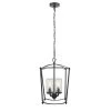 Tercero 4-Light Matte Black Outdoor Foyer Pendant by Home Decorators Collection -Outlet Home Decorators Collection Store matte black home decorators collection outdoor pendant lights wwl 040 fy4 64 1000