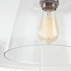 Sherman 1-Light Black Pendant with Nickel Accents by Home Decorators Collection -Outlet Home Decorators Collection Store matte black home decorators collection pendant lights hd 1850 i a0 1000