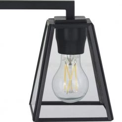 Mackenzie Place 30 in. 4-Light Matte Black Bathroom Vanity Light with Clear Glass Shades by Home Decorators Collection -Outlet Home Decorators Collection Store matte black home decorators collection vanity lighting 1030hdcmbdi 1f 1000