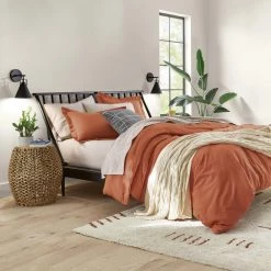 Insdale 1-Light Matte Black Modern Industrial Bathroom Vanity Light with Black Metal Shade by Home Decorators Collection -Outlet Home Decorators Collection Store matte black home decorators collection vanity lighting 4000301 112 31 1000