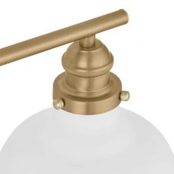 Rockwood 24 in. 3-Light Gold Bathroom Vanity Light by Home Decorators Collection 9 Rockwood 24 in. 3-Light Gold Bathroom Vanity Light by Home Decorators Collection -Outlet Home Decorators Collection Store matte brass home decorators collection vanity lighting 65200 40 1000