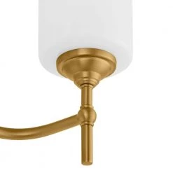 Ayelen 3-Light Matte Brass Modern Bathroom Vanity Light with Opal White Glass by Home Decorators Collection -Outlet Home Decorators Collection Store matte brass with opal glass home decorators collection vanity lighting 39109 hbbw a0 1000
