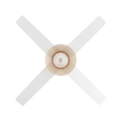 Savannah 52 in. Indoor LED Matte White Dry Rated Ceiling Fan with 4 Reversible Blades, Light Kit and Remote Control by Home Decorators Collection -Outlet Home Decorators Collection Store matte white home decorators collection ceiling fans with lights 52027 a0 1000
