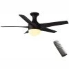 Tuxford 44 in. LED Indoor Mediterranean Bronze Ceiling Fan with Light Kit and Remote Control by Home Decorators Collection -Outlet Home Decorators Collection Store mediterranean bronze home decorators collection ceiling fans with lights 51543 64 1000