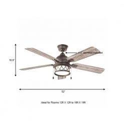 Artshire 52 in. Integrated LED Indoor/Outdoor Natural Iron Ceiling Fan with Light Kit by Home Decorators Collection 15 Artshire 52 in. Integrated LED Indoor/Outdoor Natural Iron Ceiling Fan with Light Kit by Home Decorators Collection -Outlet Home Decorators Collection Store natural iron home decorators collection ceiling fans with lights am456 ni a0 1000