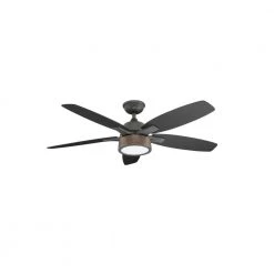 Parkridge 52 in. LED Natural Iron Ceiling Fan With Light and Remote Control by Home Decorators Collection -Outlet Home Decorators Collection Store natural iron home decorators collection ceiling fans with lights yg614 ni a0 1000