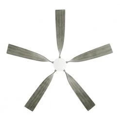 Sky Parlor 56 in. Integrated LED Indoor Burnished Nickel Ceiling Fan with Light by Home Decorators Collection -Outlet Home Decorators Collection Store nickel home decorators collection ceiling fans with lights 34613 1d 1000