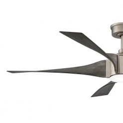 Sky Parlor 56 in. Integrated LED Indoor Burnished Nickel Ceiling Fan with Light by Home Decorators Collection -Outlet Home Decorators Collection Store nickel home decorators collection ceiling fans with lights 34613 c3 1000