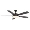 Anselm 54 in. Integrated LED Indoor Oil Rubbed Bronze Ceiling Fan with Light Kit and Remote Control by Home Decorators Collection -Outlet Home Decorators Collection Store oil rubbed bronze home decorators collection ceiling fans with lights sw1478 54inorb 64 1000