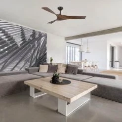 Wesley 52 in. Indoor/Outdoor Oil Rubbed Bronze DC Motor Ceiling Fan with Remote Control by Home Decorators Collection -Outlet Home Decorators Collection Store oil rubbed bronze home decorators collection ceiling fans without lights 34776 hbum 1f 1000