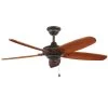 Altura 48 in. Indoor/Outdoor Oil-Rubbed Bronze Ceiling Fan with Downrod and Reversible Motor; Light Kit Adaptable by Home Decorators Collection 1 Altura 48 in. Indoor/Outdoor Oil-Rubbed Bronze Ceiling Fan with Downrod and Reversible Motor; Light Kit Adaptable by Home Decorators Collection -Outlet Home Decorators Collection Store oil rubbed bronze home decorators collection ceiling fans without lights 51748 64 1000
