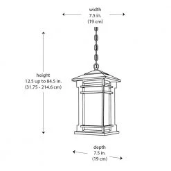 Oil Rubbed Bronze Outdoor Integrated LED Hanging Pendant Light by Home Decorators Collection -Outlet Home Decorators Collection Store oil rubbed bronze home decorators collection outdoor pendant lights 302619924 4f 1000