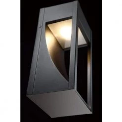Monticello 1-Light Oil Rubbed Bronze Outdoor Integrated LED Wall Lantern Sconce with Etched Lens by Home Decorators Collection -Outlet Home Decorators Collection Store oil rubbed bronze home decorators collection outdoor sconces 23701 1f 1000