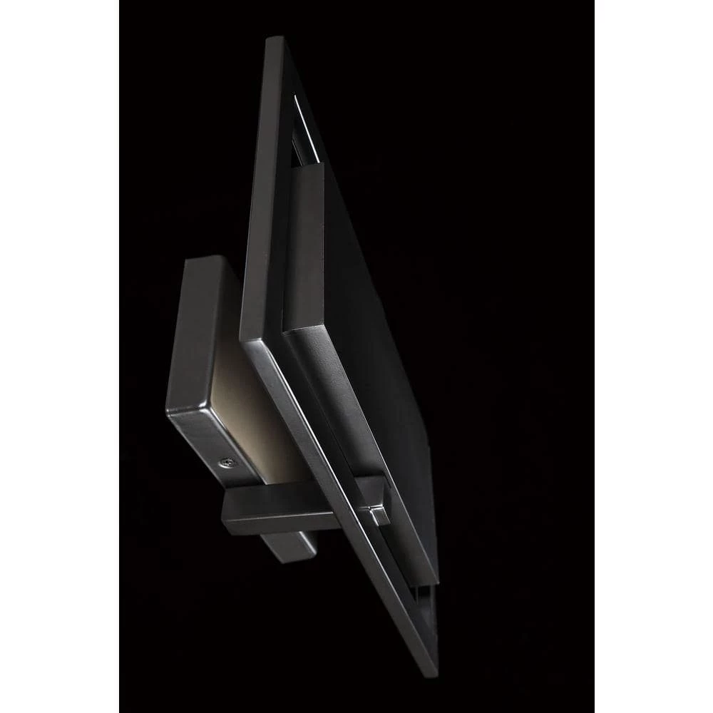 Railford 1-Light Oil Rubbed Bronze Outdoor Integrated LED Wall Lantern Sconce with Etched Lens by Home Decorators Collection 10 Railford 1-Light Oil Rubbed Bronze Outdoor Integrated LED Wall Lantern Sconce with Etched Lens by Home Decorators Collection - Image 8