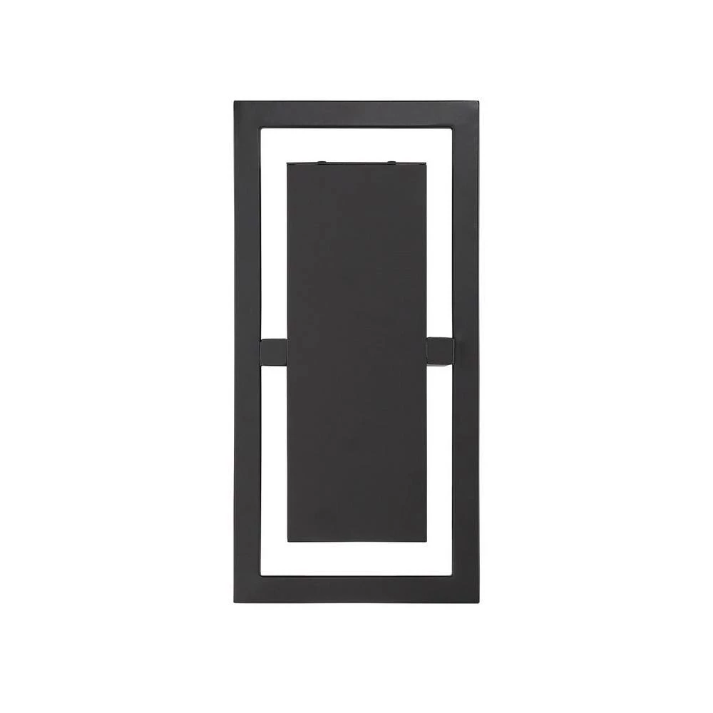 Railford 1-Light Oil Rubbed Bronze Outdoor Integrated LED Wall Lantern Sconce with Etched Lens by Home Decorators Collection 8 Railford 1-Light Oil Rubbed Bronze Outdoor Integrated LED Wall Lantern Sconce with Etched Lens by Home Decorators Collection - Image 6