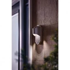 Dark Sky 1-Light Bronze Outdoor Integrated LED Wall Lantern Sconce by Home Decorators Collection -Outlet Home Decorators Collection Store oil rubbed bronze home decorators collection outdoor sconces hd 1244 i 40 1000