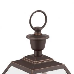 Glenneyre 8-5/8 in. W 2-Light Oil-Rubbed Bronze French Quarter Gas Style Outdoor Post with Clear Glass by Home Decorators Collection -Outlet Home Decorators Collection Store oil rubbed bronze home decorators collection post light sets jlw1802ax 01 or 66 1000