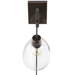 Needham 1-Light Oil Rubbed Bronze Sconce with Bulb by Home Decorators Collection 16 Needham 1-Light Oil Rubbed Bronze Sconce with Bulb by Home Decorators Collection -Outlet Home Decorators Collection Store oil rubbed bronze home decorators collection wall sconces hdp98266 1f 1000
