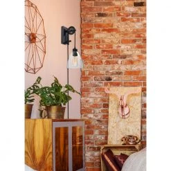 Needham 1-Light Oil Rubbed Bronze Sconce with Bulb by Home Decorators Collection 14 Needham 1-Light Oil Rubbed Bronze Sconce with Bulb by Home Decorators Collection -Outlet Home Decorators Collection Store oil rubbed bronze home decorators collection wall sconces hdp98266 c3 1000