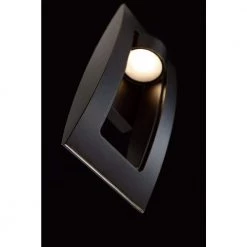 Frolynn 1-Light Oil Rubbed Bronze with Gold Highlights Outdoor Integrated LED Wall Lantern Sconce with Etched Glass by Home Decorators Collection -Outlet Home Decorators Collection Store oil rubbed bronze with gold highlights home decorators collection outdoor sconces 23712 4f 1000