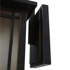 Port Oxford 1-Light Oil Rubbed Chestnut Outdoor Wall Lantern Sconce by Home Decorators Collection -Outlet Home Decorators Collection Store oil rubbed chestnut home decorators collection outdoor sconces 23113 40 1000