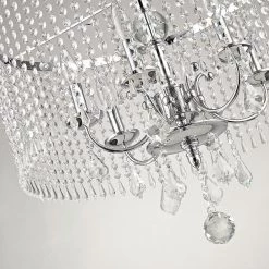 Calisitti 6-Light Polished Chrome Chandelier with K9 Crystal Dangles by Home Decorators Collection -Outlet Home Decorators Collection Store polished chrome home decorators collection chandeliers hd 1146 i 1f 1000